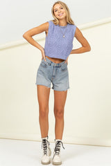 Lyn Cropped Vest