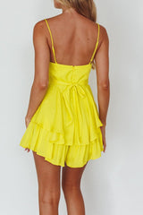 Cassia Double Ruched Cami Mini Dress