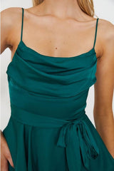 Cassia Double Ruched Cami Mini Dress