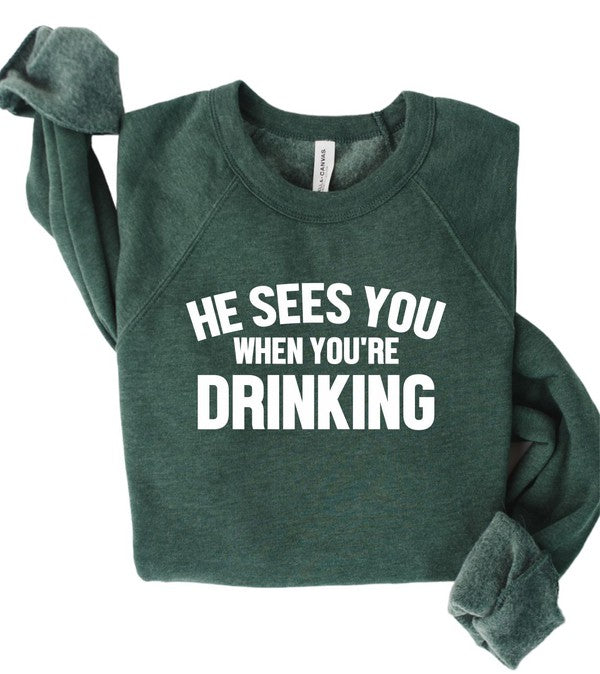 Gia He Sees You When You're Drinking Premium Crew