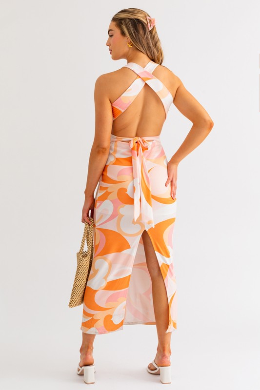 Penny Sleeveless Midi Dress