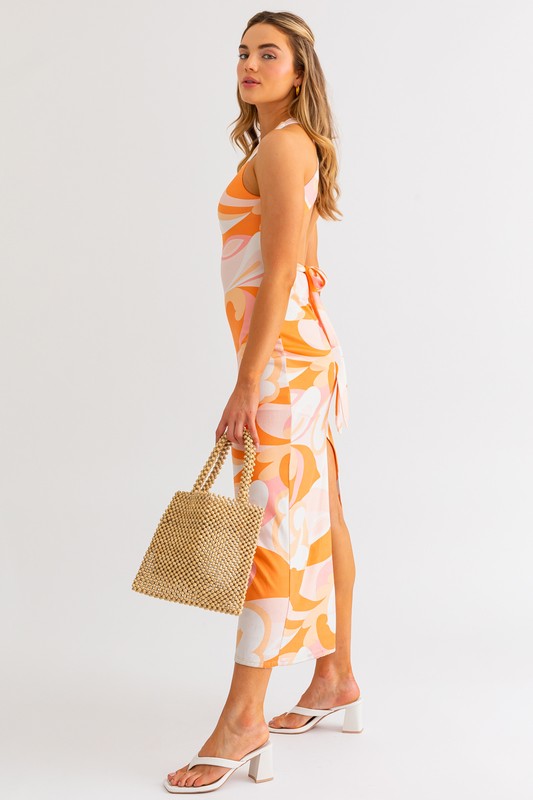 Penny Sleeveless Midi Dress