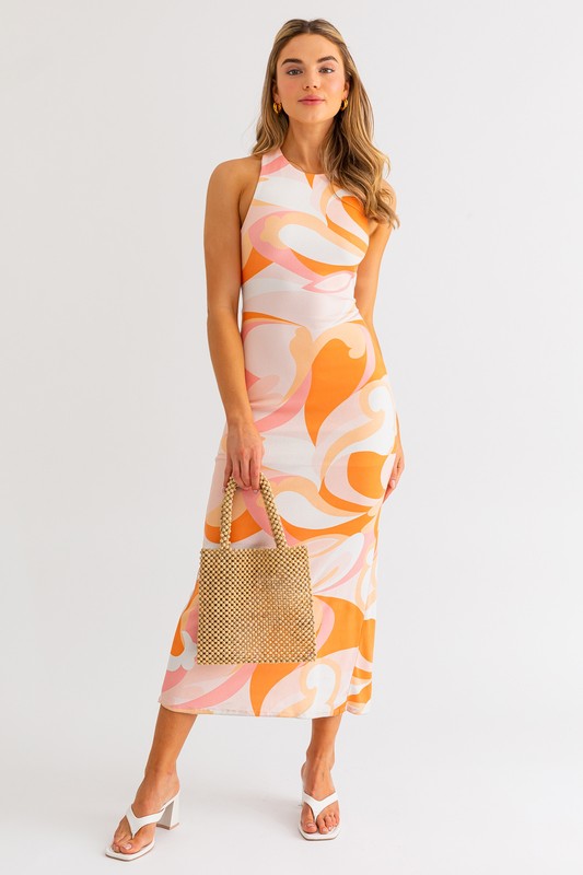 Penny Sleeveless Midi Dress