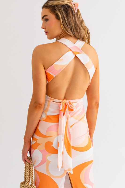Penny Sleeveless Midi Dress