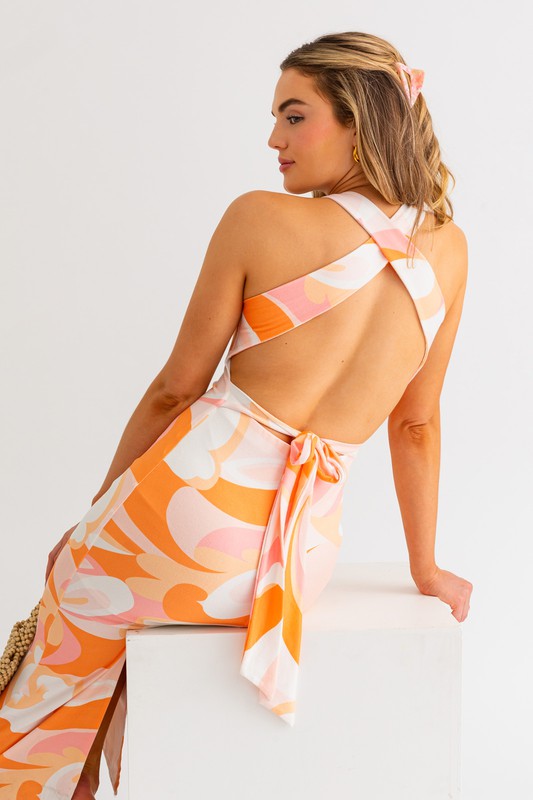 Penny Sleeveless Midi Dress