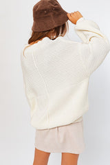 Hannah Ribbed Knitted Sweater