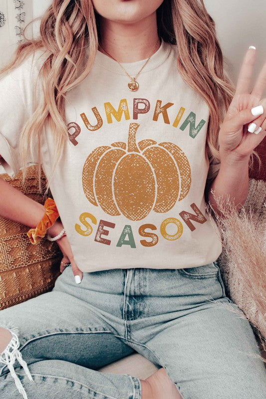 Mia Pumpkin Season Graphic Tee