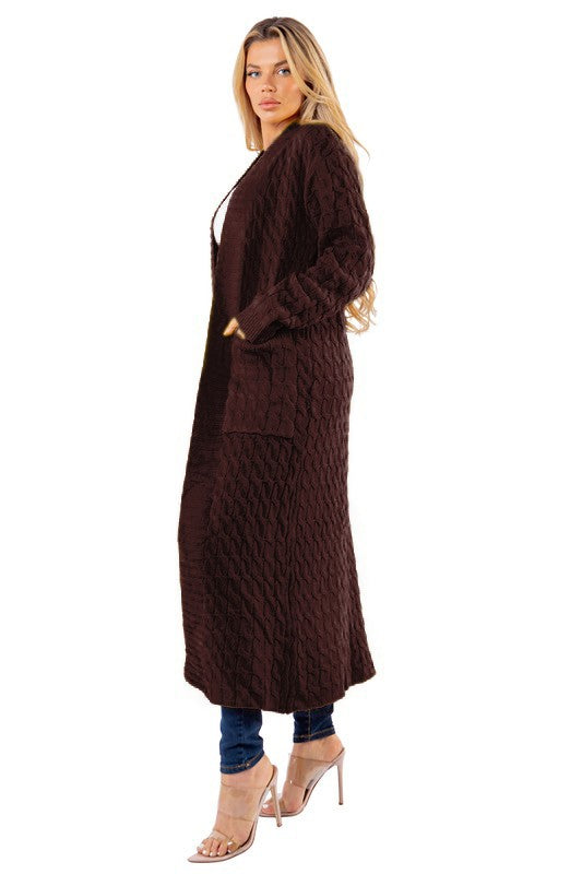 Elizabeth Long Maxi Sweater Cardigan