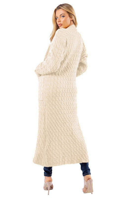 Elizabeth Long Maxi Sweater Cardigan