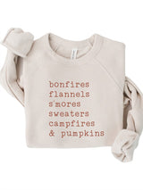 Karla bonfires flannels s'mores Sweatshirt