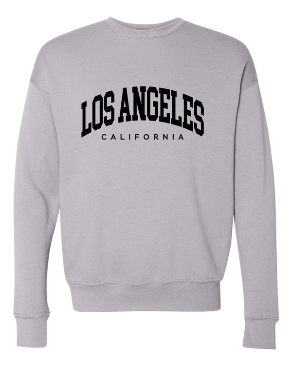 Amanda Los Angeles California Graphic Crewneck Sweatshirt