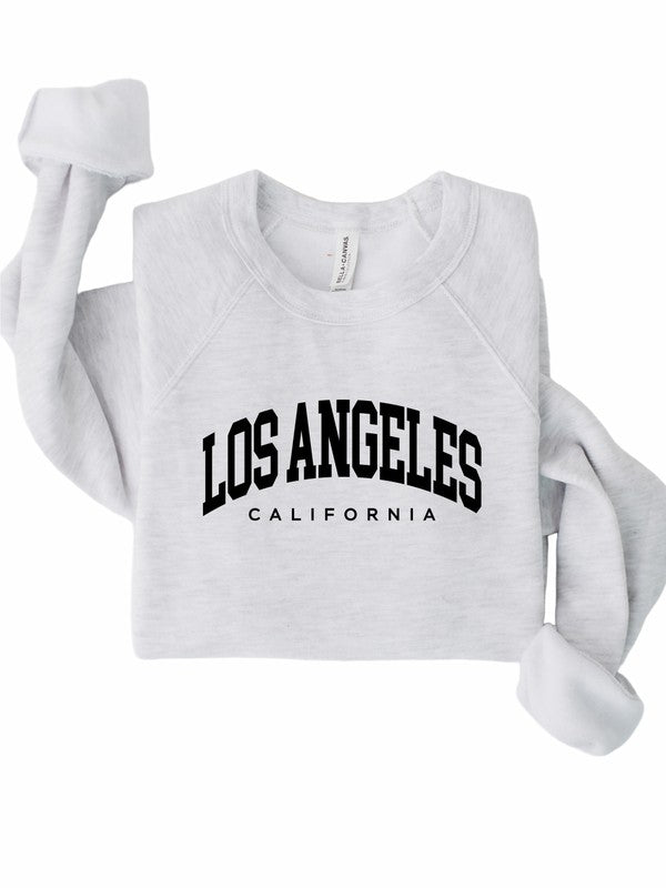 Amanda Los Angeles California Graphic Crewneck Sweatshirt
