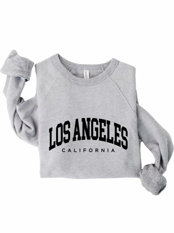 Amanda Los Angeles California Graphic Crewneck Sweatshirt
