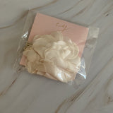 Lia Chiffon Petals Rosette Tie Necklace