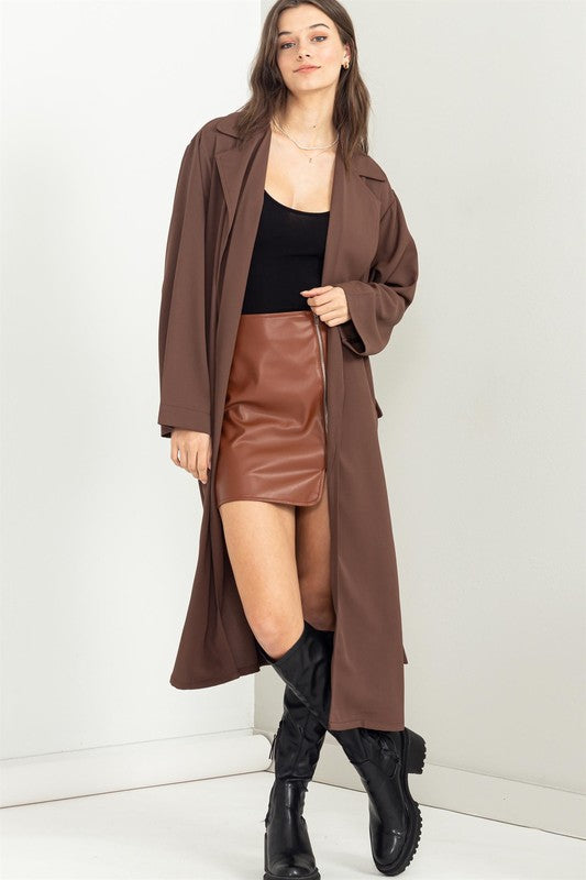 Olivia Keep Me Close Belted Women's Trench Coat