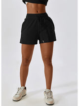 Juniper Drawstring Smocked Waist Sports Shorts