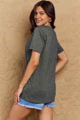 Priscilla Full Size Graphic BOO Cotton T-Shirt