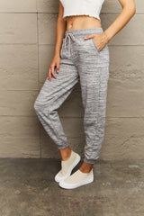 Gabrielle Full Size Tie Waist Long Sweatpants