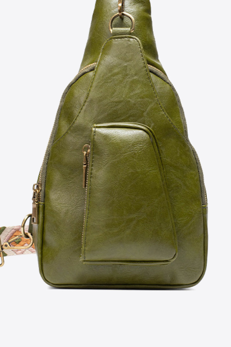 Jayda Leather Sling Bag