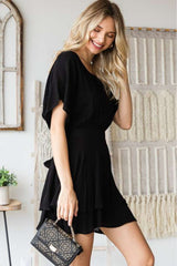 Thea Perfectly Poised Ruffled Romper