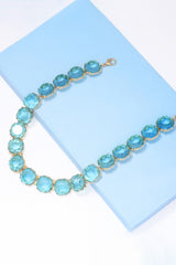 Leia Zinc Alloy Resin Necklace