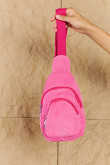 Sloane Mini Corduroy Single Strap Backpack Bag