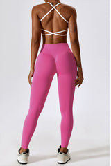 Angie Slim Fit Wide Waistband Sports Leggings