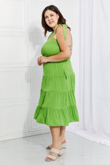 Blythe Full Size Summer Solstice Smocked Tiered Dress