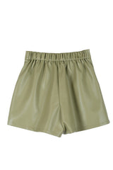 Ginna Vegan leather shorts