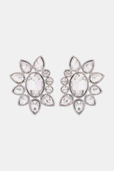 Camila Geometrical Shape Glass Stone Dangle Earrings
