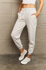 Gabrielle Full Size Tie Waist Long Sweatpants