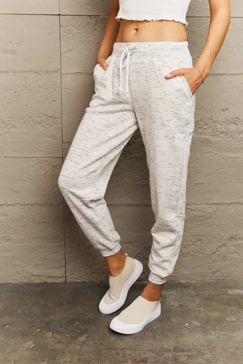 Gabrielle Full Size Tie Waist Long Sweatpants