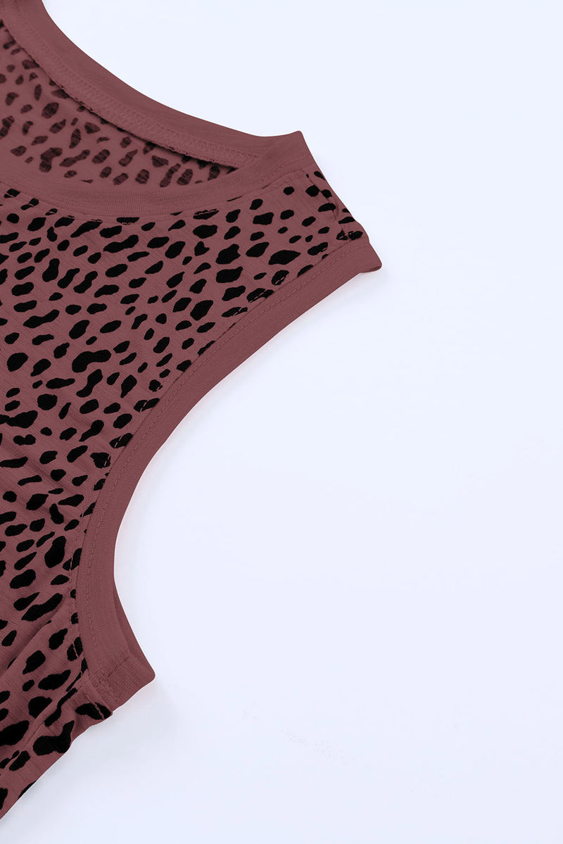 Whitley Printed Round Neck Tank