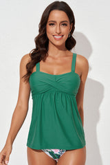 Mika Full Size Adjustable Strap Tankini Set