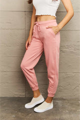 Gabrielle Full Size Tie Waist Long Sweatpants