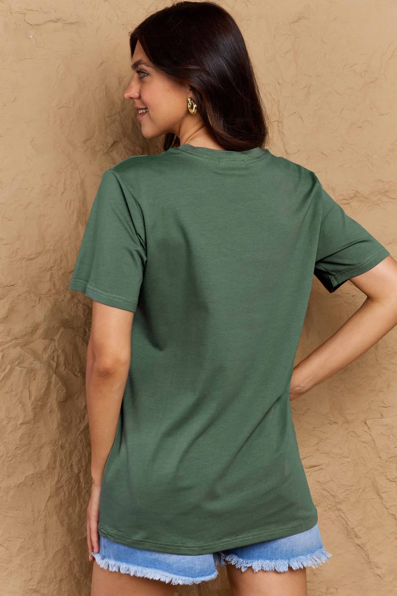 Priscilla Full Size Graphic BOO Cotton T-Shirt