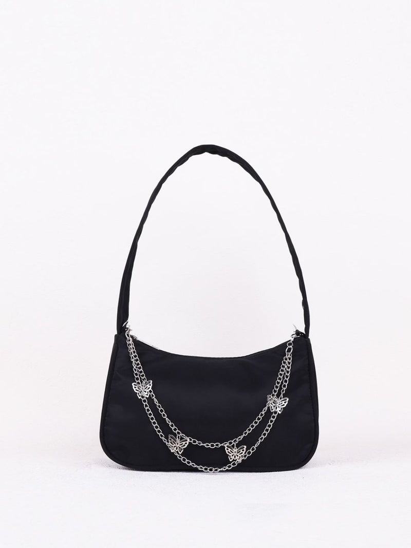 Aliya Butterfly Charm Polyester Hand Bag