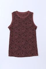 Whitley Printed Round Neck Tank