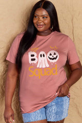 Aila Full Size BOO SQUAD Graphic Cotton T-Shirt