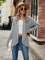 Veda Open Front Long Sleeve Cardigan