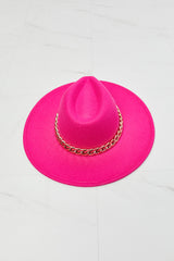 Josephine Fedora Hat in Pink