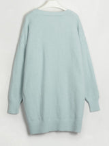 Miracle V-Neck Dropped Shoulder Sweater Dress