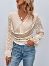 Tinsley Flounce Sleeve Blouse