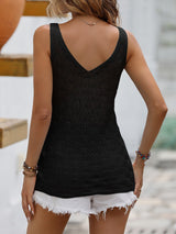 Sophia Scoop Neck Sleeveless Tank