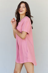 Stormi Lightweight Woven Shift Mini Dress