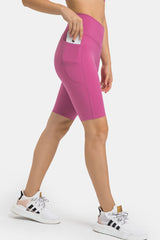 Savannah High Waist Biker Shorts with Pockets