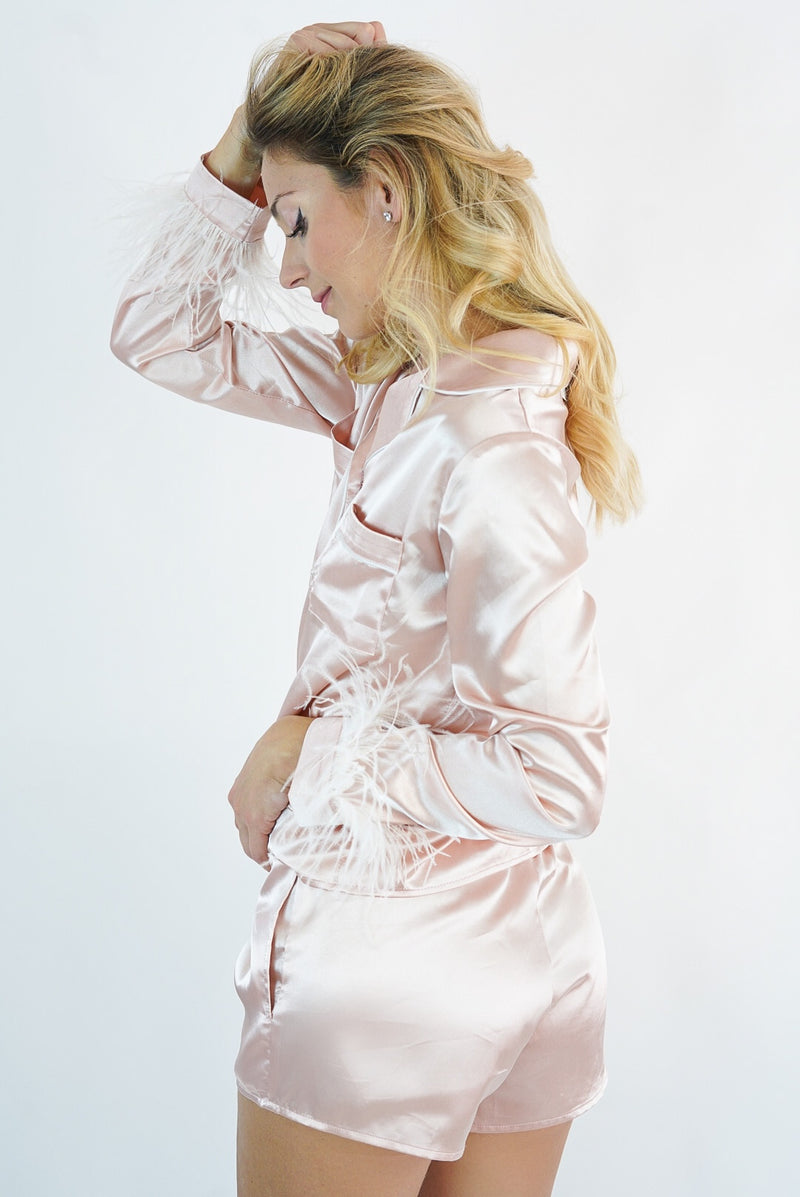 Luna Satin Pajamas