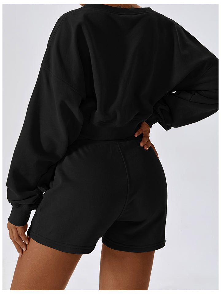 Juniper Drawstring Smocked Waist Sports Shorts