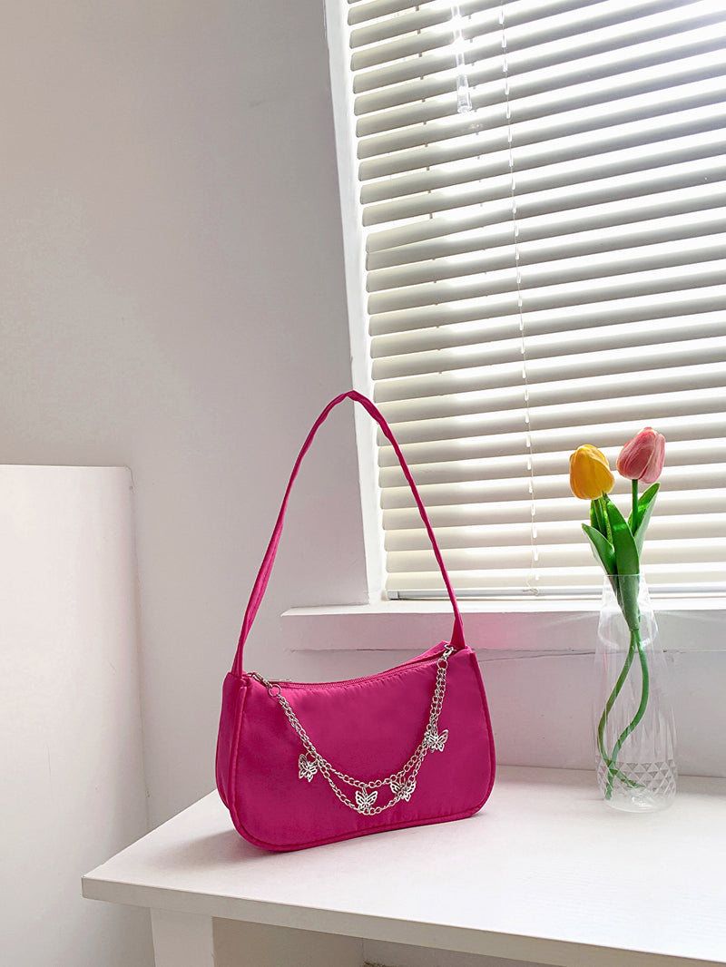 Aliya Butterfly Charm Polyester Hand Bag