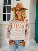 Leighton Round Neck Long Sleeve Sweater